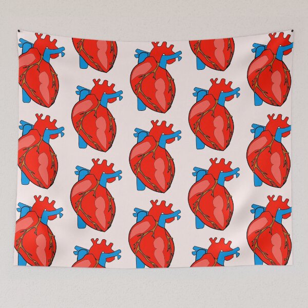 Item preview, Heart Cardiology Illustration - For Doctors, Nurses, Pre Med, Healthcare Professionals, Medical School | Human Anatomy | Medical Musings  designed and sold by Medical Musings.