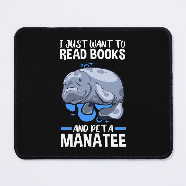 Item preview, Read books and pet manatee marine mammals designed and sold by madgrfx.