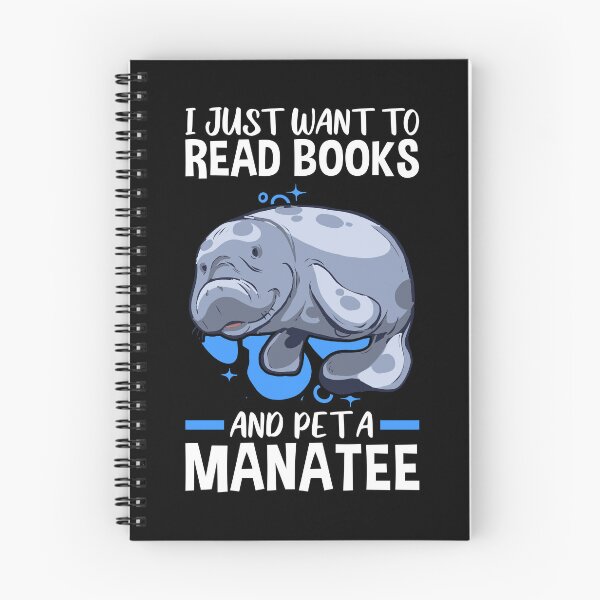 Item preview, Read books and pet manatee marine mammals designed and sold by madgrfx.