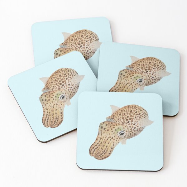 Item preview, Hawaiian Bobtail Squid Watercolor designed and sold by ktbelliss.