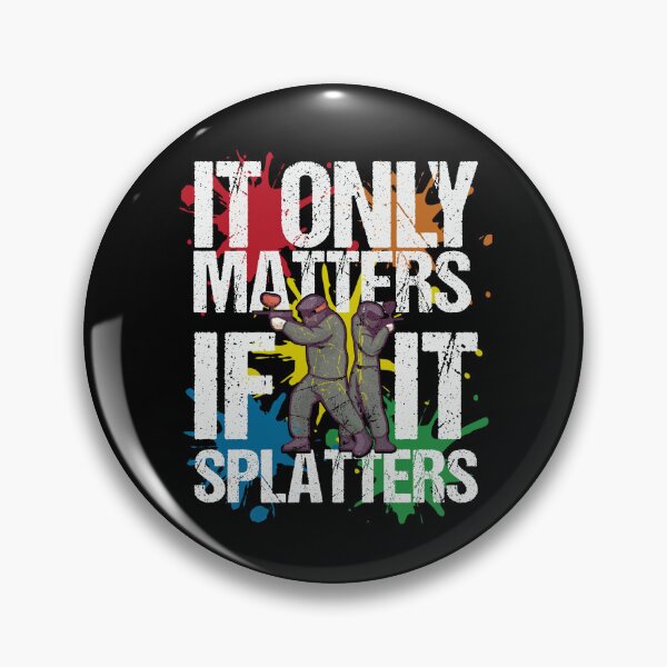 Artikelvorschau, Coole Paintball-Spieler Paintballer Paint Splatter entworfen und verkauft von Betsytiptoe.