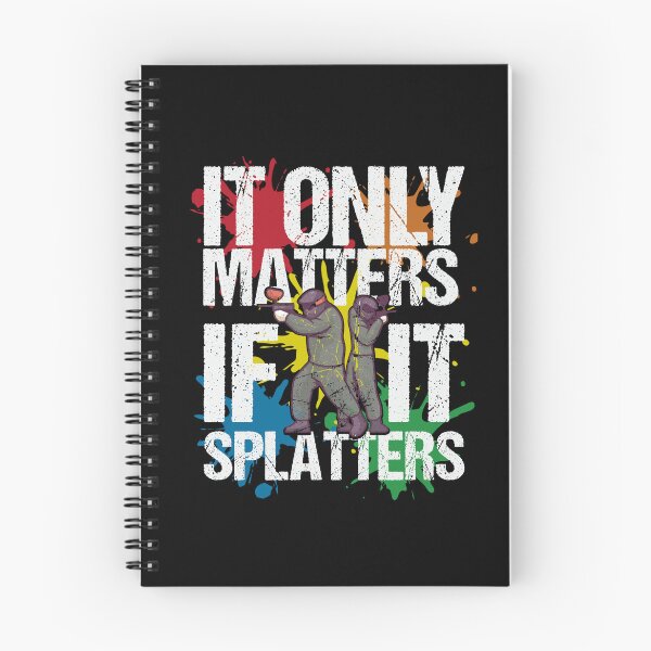 Item preview, Cool Paintball Players Paintballer Paint Splatter designed and sold by Betsytiptoe.