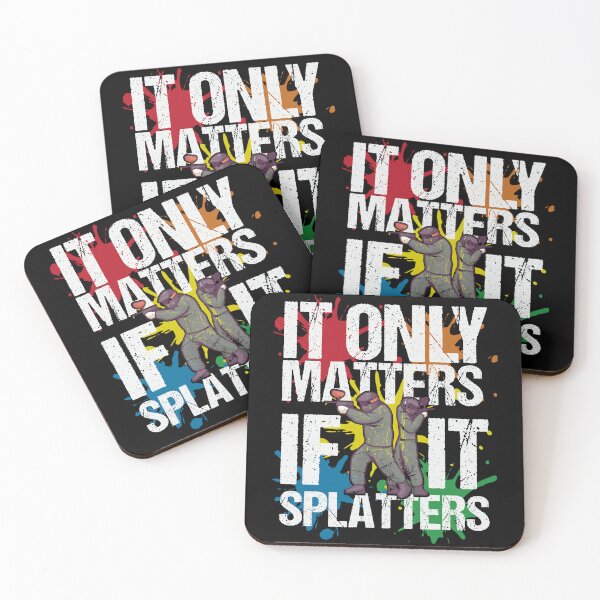 Item preview, Cool Paintball Players Paintballer Paint Splatter designed and sold by Betsytiptoe.