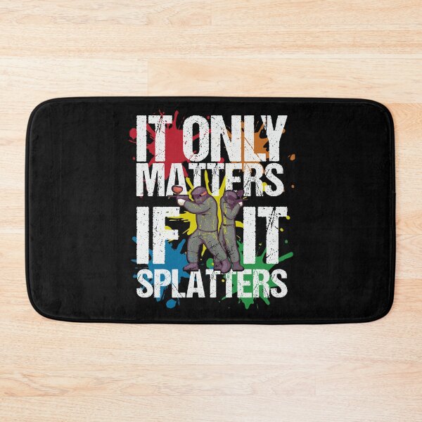 Item preview, Cool Paintball Players Paintballer Paint Splatter designed and sold by Betsytiptoe.