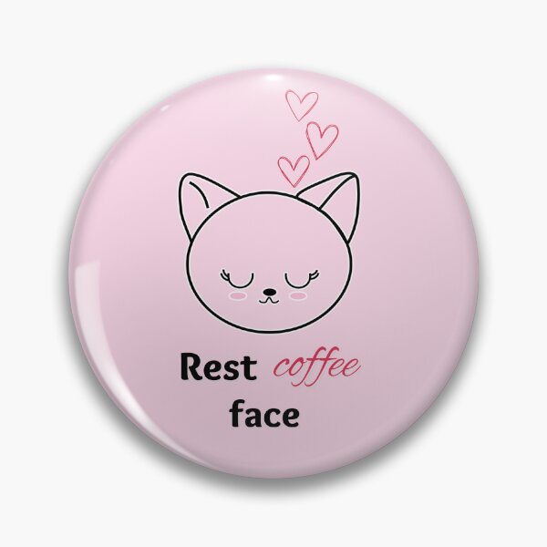 Item preview, Rest coffee face. Cute cat designed and sold by SMagicDesigns.