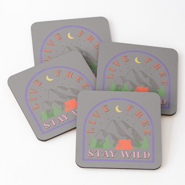 Item preview, Live free stay wild designed and sold by Best-Designers.