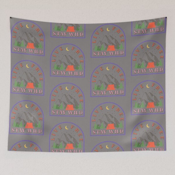 Item preview, Live free stay wild designed and sold by Best-Designers.