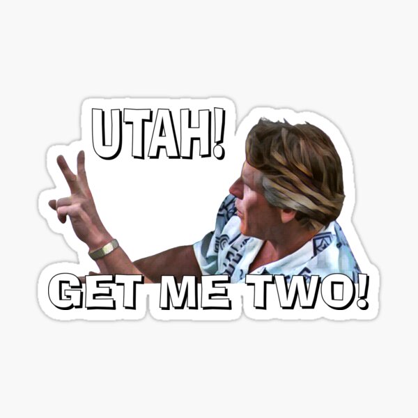 Item preview, POINT BREAK - Utah! Get me two! designed and sold by Synth Overlord Designs.