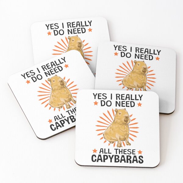 Item preview, Yes I need all these capybaras capybaras designed and sold by madgrfx.