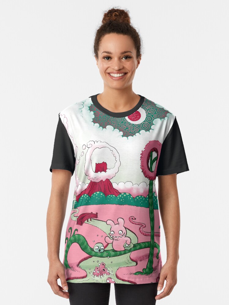Alternate view of Tobias and Jube and Fish Graphic T-Shirt