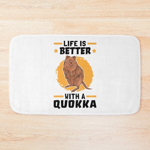 Item preview, Life is better with Quokka Australia marsupial designed and sold by madgrfx.