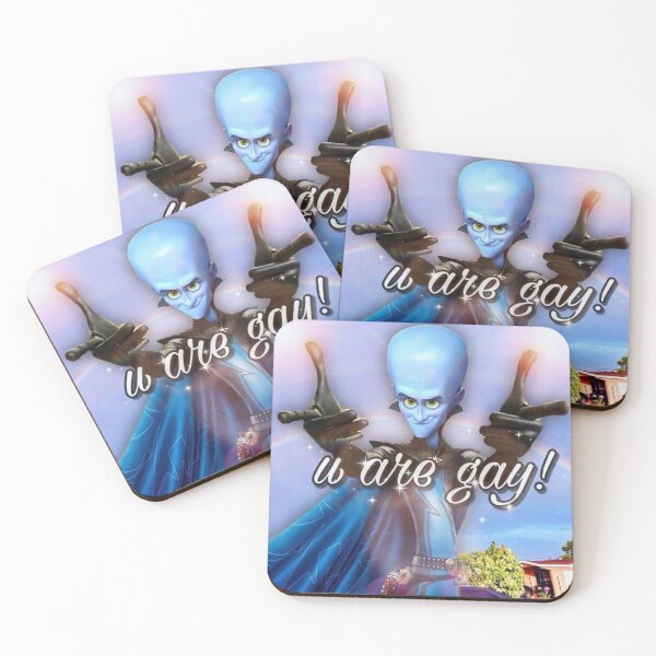 Item preview, Megamind 'u are gay' designed and sold by freakydutchkid.