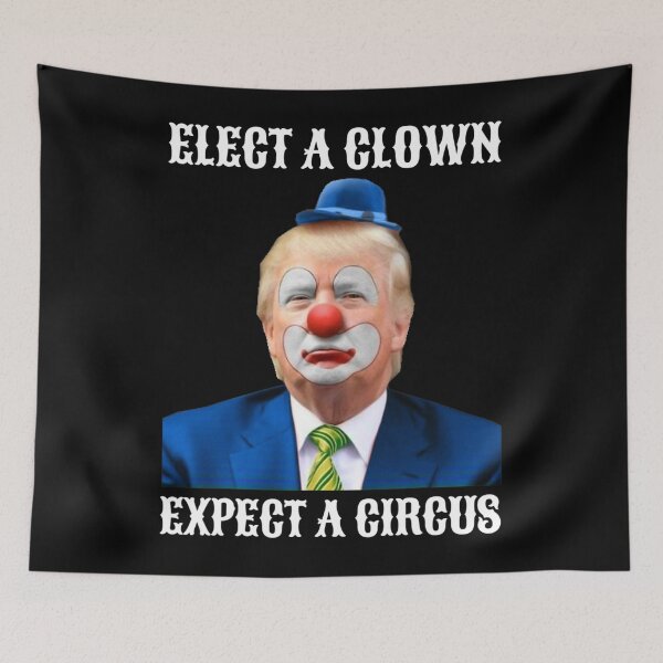 Item preview, Impeach Anti-Trump Elect A Clown Expect A Circus Fun Gift designed and sold by hurtfulfan1316.