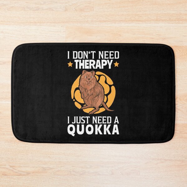Item preview, Quokka is my therapy Australian marsupial designed and sold by madgrfx.