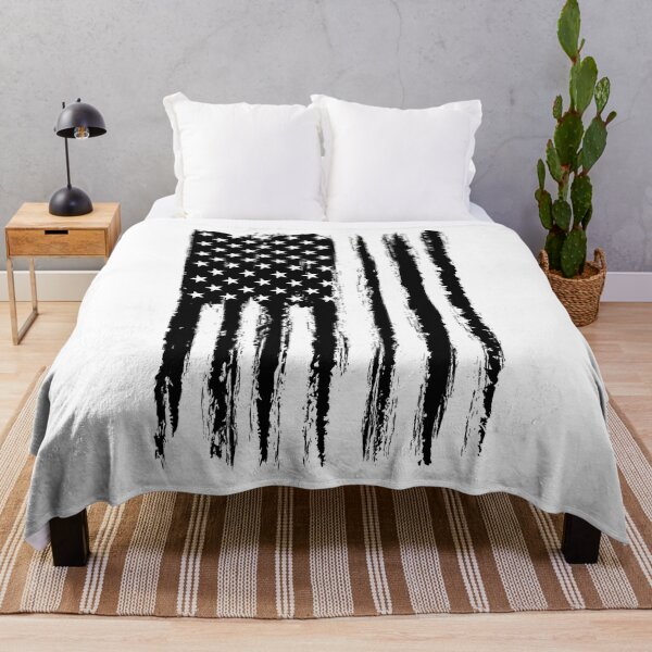 Item preview, Abstract Black United States Flag, USA American Grunge Flag Black Color designed and sold by Quotesigner.