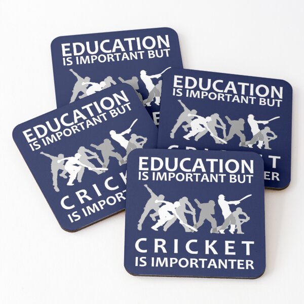 Item preview, Education is important but cricket is importanter   designed and sold by Vivaldiwatson.
