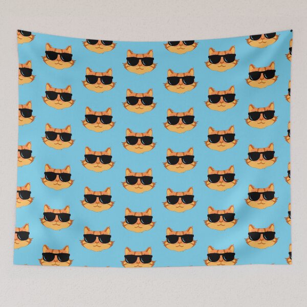 Item preview, Cool Cat Cartoon Artwork designed and sold by CupOfJoeInc.
