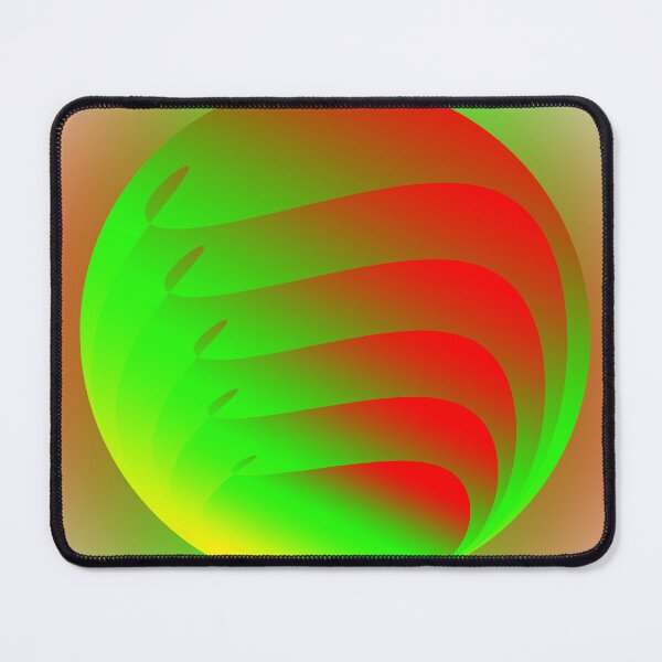 Item preview, Red flakes inside the green circle designed and sold by Bigrow.