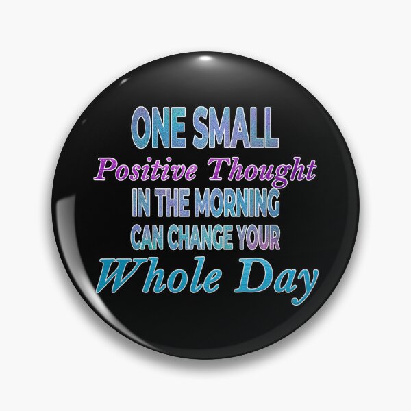 Item preview, One Small Positive Thought (Aqua/Purple version) designed and sold by JadeRyder.