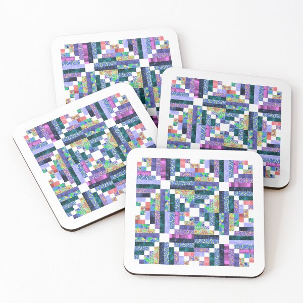 Item preview, Artticarlo Designs Sticks and Stones Quilt on White Repeat 5748 designed and sold by Art in My Loft.