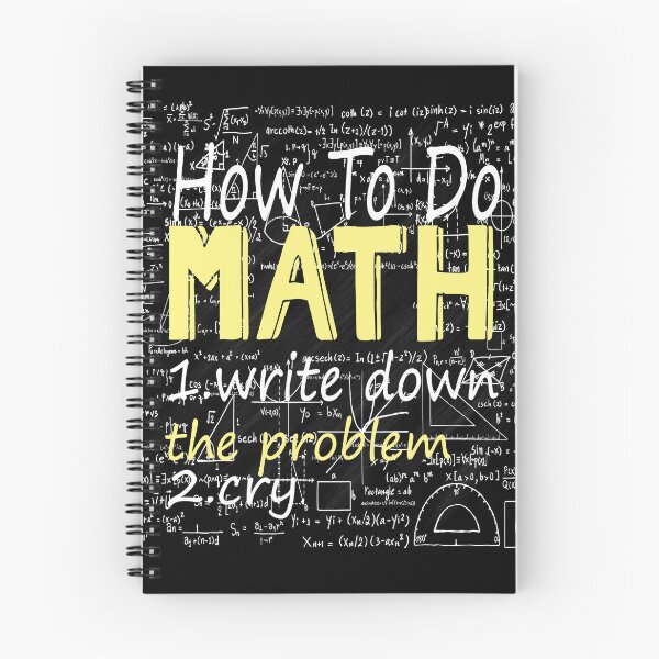 Item preview, How To Do Math Funny Quote designed and sold by roosoth.