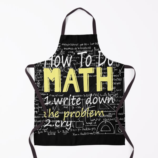 Item preview, How To Do Math Funny Quote designed and sold by roosoth.