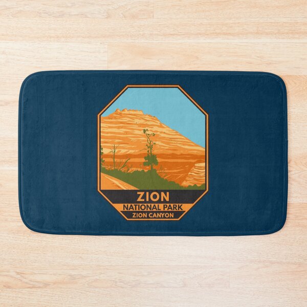 Item preview, Zion National Park Utah Zion Canyon Emblem designed and sold by KrisSidDesigns.