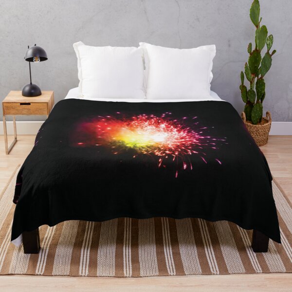 Item preview, Fire works Colorful Vector Design Graphic on black background28 designed and sold by AnadAA.