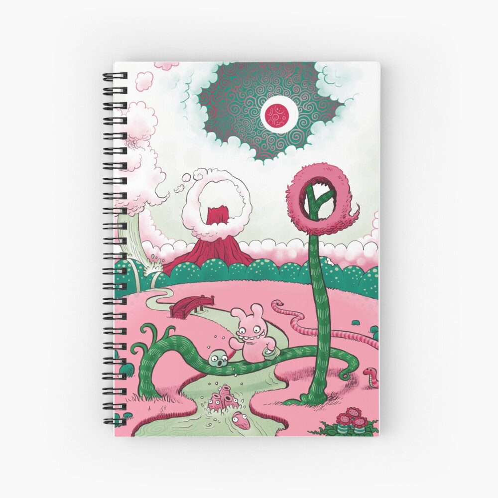 Tobias and Jube and Fish Spiral Notebook