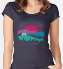 Back to Basics Women's Fitted Scoop T-Shirt