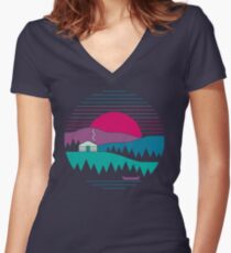 Back to Basics Women's Fitted V-Neck T-Shirt