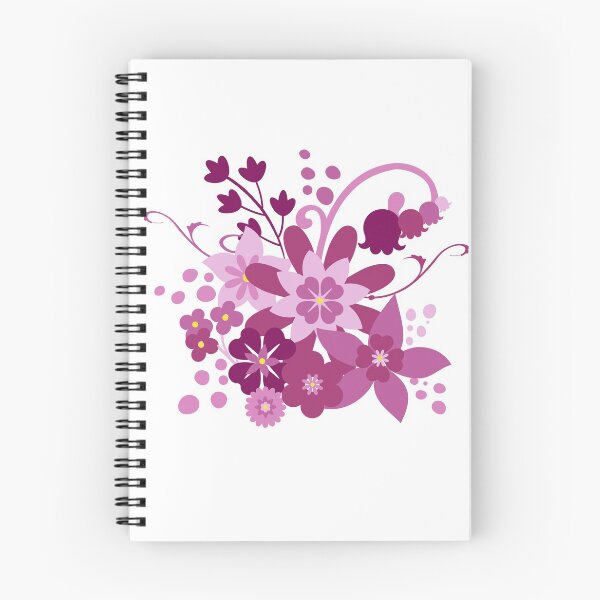 Item preview, Flower graphic in purple designed and sold by ZoeCalvert.
