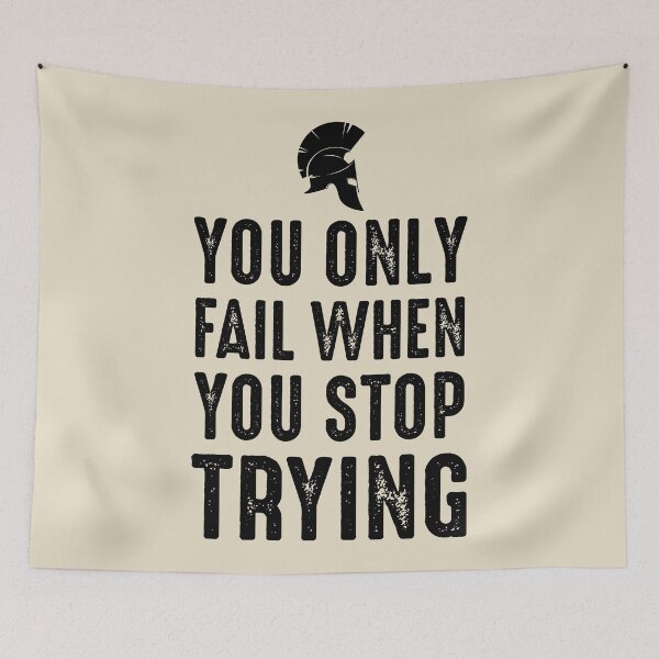 Item preview, Never give up designed and sold by iskapa.
