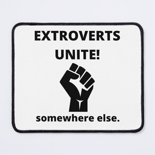 Item preview, Extroverts Unite! (with fist) designed and sold by Confusion-Human.