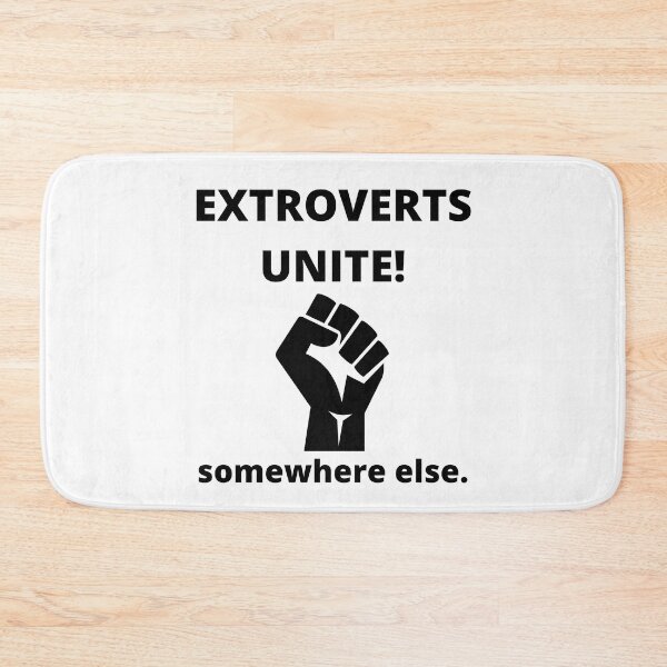 Item preview, Extroverts Unite! (with fist) designed and sold by Confusion-Human.