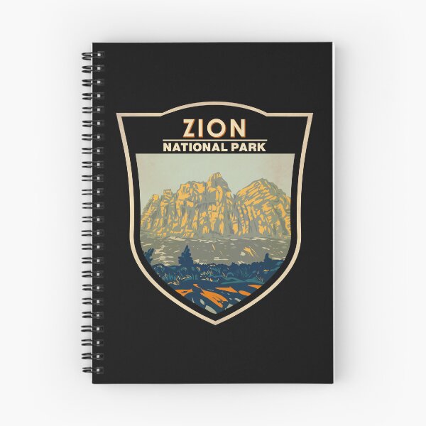 Item preview, Zion National Park Utah Zion Canyon Vintage Emblem designed and sold by KrisSidDesigns.
