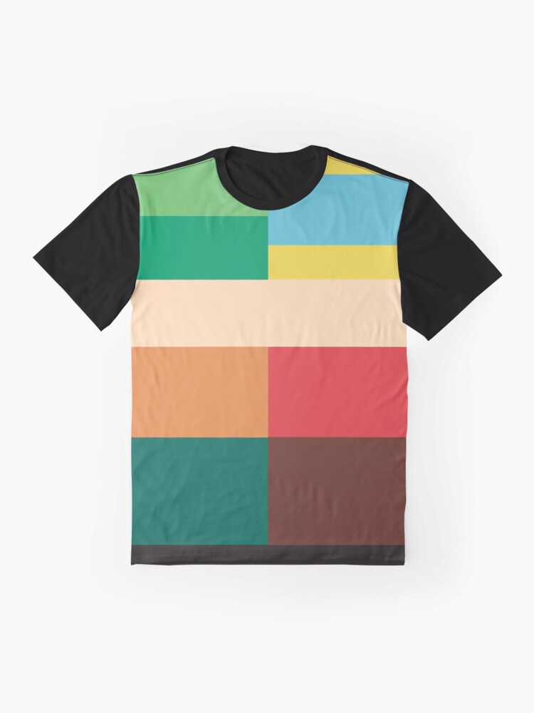 T Shirt Men Color block (South Park)
