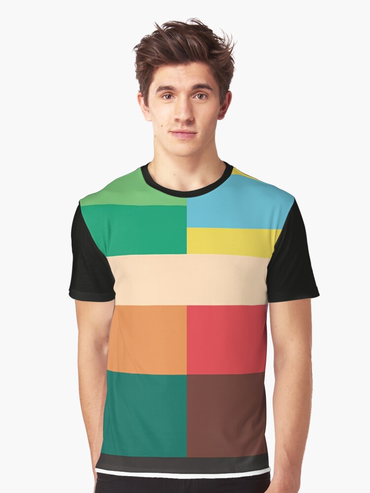 Simple Kyle Cartman color block design | Graphic T-Shirt