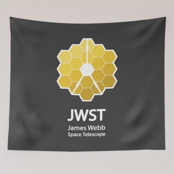 Item preview, James Webb Space Telescope JWST white medium designed and sold by bolkibox.