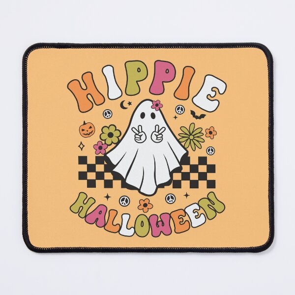 Item preview, Hippie Halloween - Halloween Ghost Pun designed and sold by DebbisPalette.
