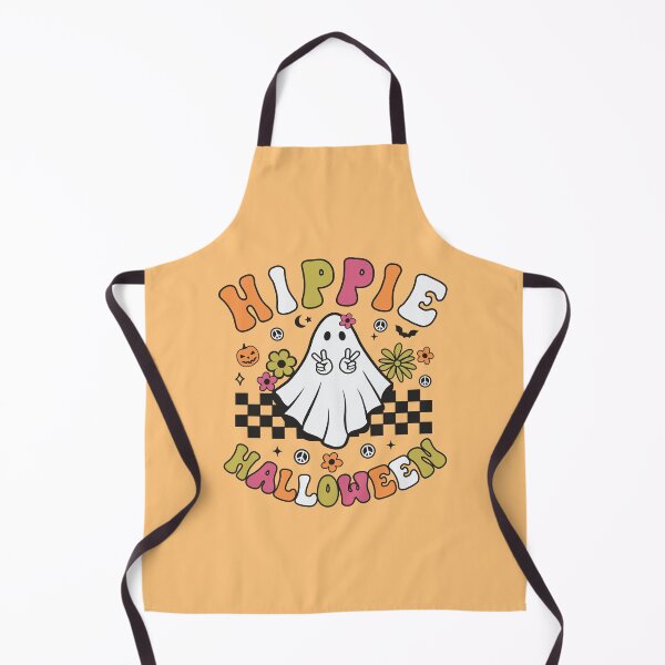 Item preview, Hippie Halloween - Halloween Ghost Pun designed and sold by DebbisPalette.