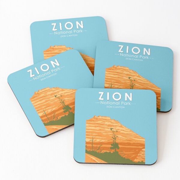 Item preview, Zion National Park Utah Zion Canyon 2 Vintage designed and sold by KrisSidDesigns.