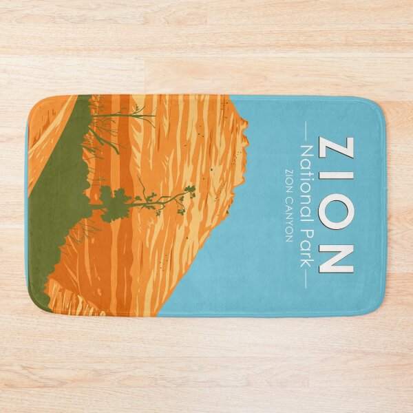 Item preview, Zion National Park Utah Zion Canyon 2 Vintage designed and sold by KrisSidDesigns.