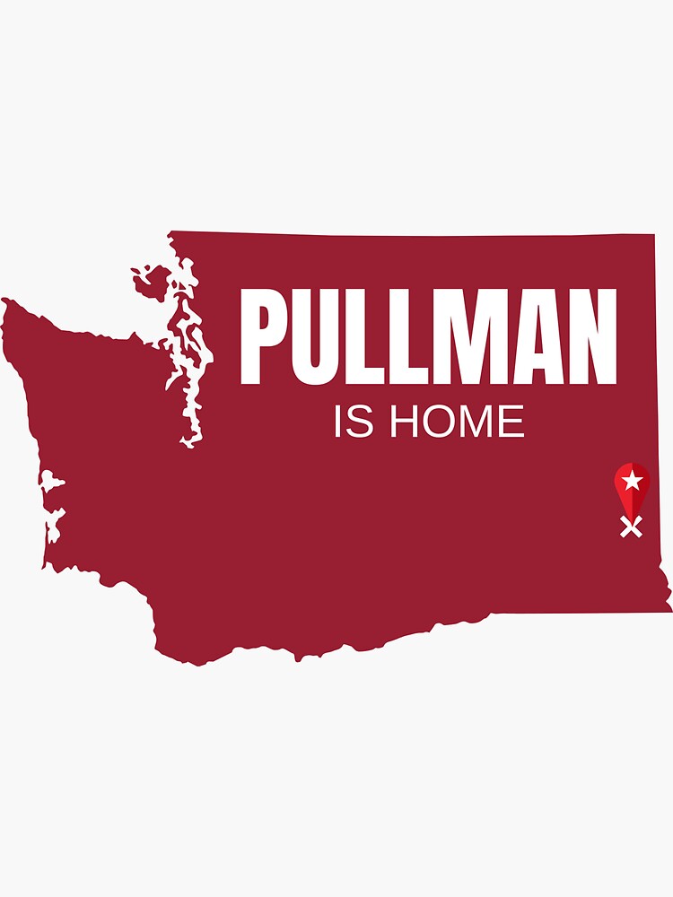 "Pullman WA" Sticker for Sale by TNinjaShirts Redbubble