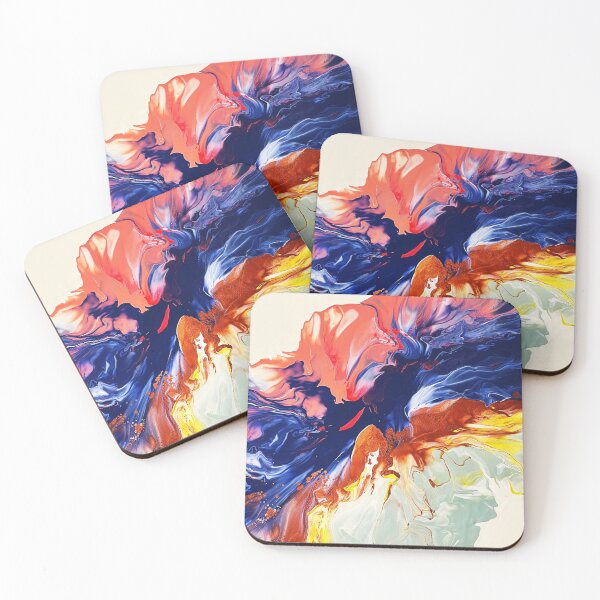 Item preview, Johanna abstract acrylic on canvas designed and sold by Color Splash Gallery.
