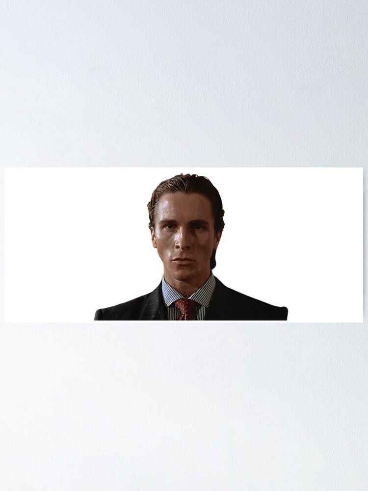 American Psycho Movie Poster/minimalist Movie Poster/film Poster/patrick  Bateman Art 