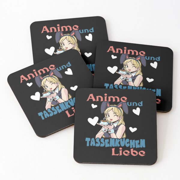 Item preview, Anime And Cup Cake Love Cake Baking Saying designed and sold by Merchandiser099.
