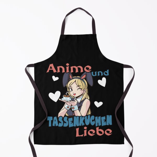 Item preview, Anime And Cup Cake Love Cake Baking Saying designed and sold by Merchandiser099.