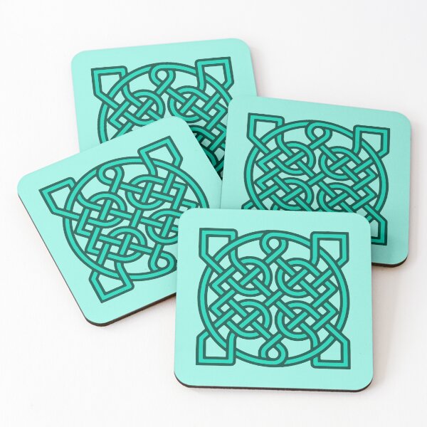 Item preview, Celtic Sailor's Knot, Turquoise, Aqua and Teal  designed and sold by Marymarice.
