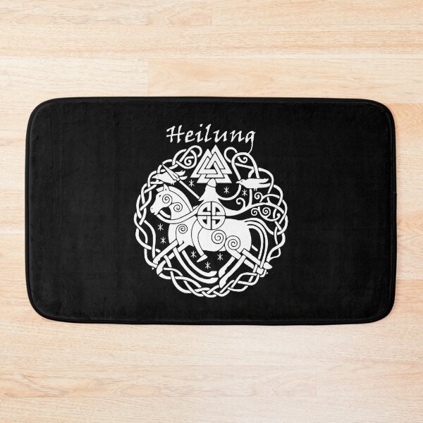 Item preview, Heilung Horse Viking Warrior Mythology White designed and sold by juanistephens.